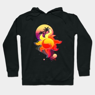 Synthwave Sunset Shimmer Cutie Mark Hoodie